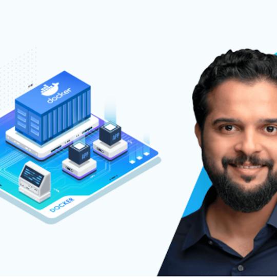 Portada: Conceptos básicos de Docker para DevOps