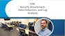 CFR: Security Assessment, Data Collection, and Log Analysis