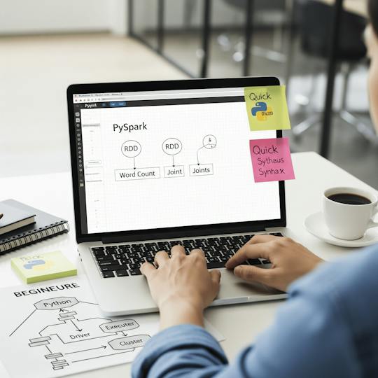 Portada: PySpark y Python: Guía práctica para el procesamiento de datos