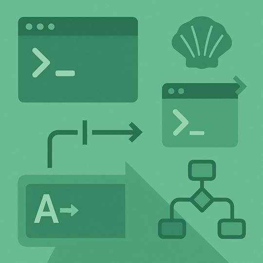 Portada: Secuencias de comandos shell y Linux