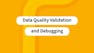 Data Quality Validation and Debugging