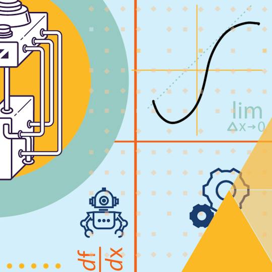 Portada: Matemáticas para el Aprendizaje Automático: Cálculo multivariante