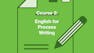English for Process Writing