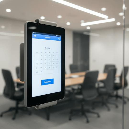 Portada: Desarrollar un sistema de reserva de salas de conferencias en C# .NET